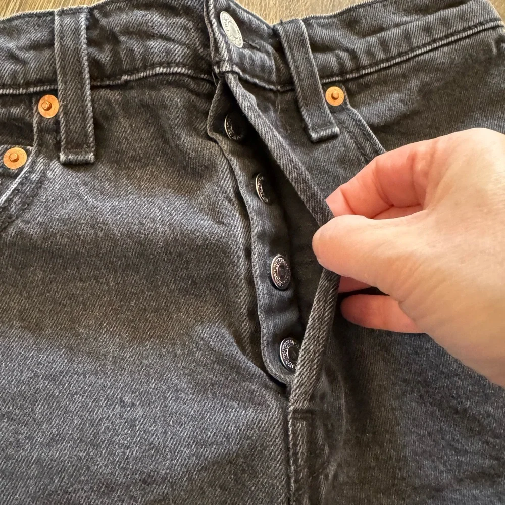 Levi’s premium Black and Light Blue Denim Shorts 3 pair - Picture 4 of 14